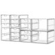 thumbnail image 1 of Organizador de Maquillaje ARSTPEOE 17 Cajones Acrílico Transparente 4 Juegos, 1 of 7