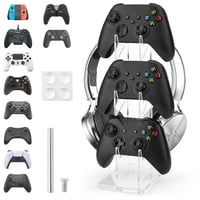 Genérico - Soporte De Mando Universal Para Xbox Series X, Xbox 360, Ps5, Ps4, Switch,Steam Controller, Desktop Computer Game Controller, Transparent Controller Display Stand-3-Tier