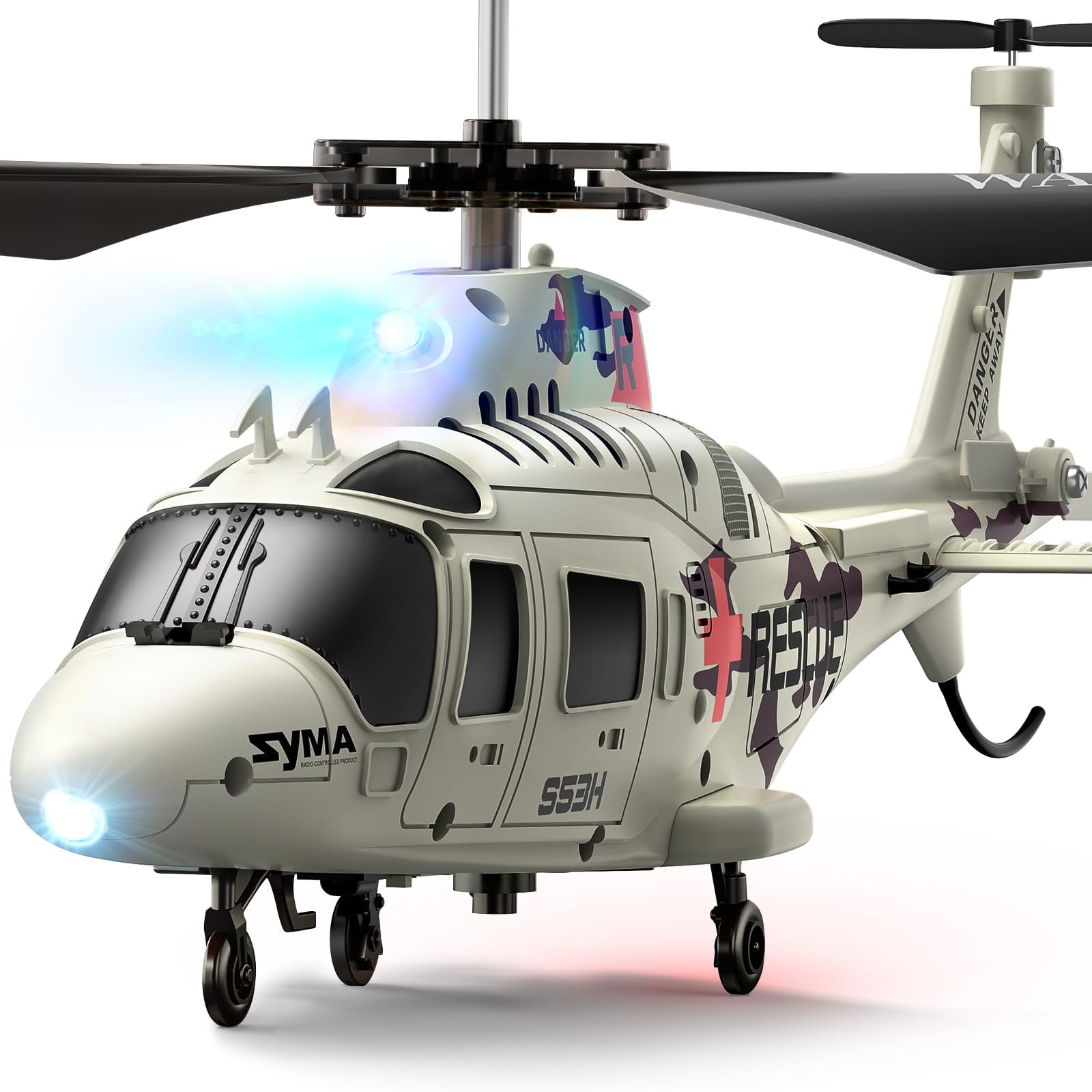 Helicóptero De Control Remoto Syma S53h Rescue