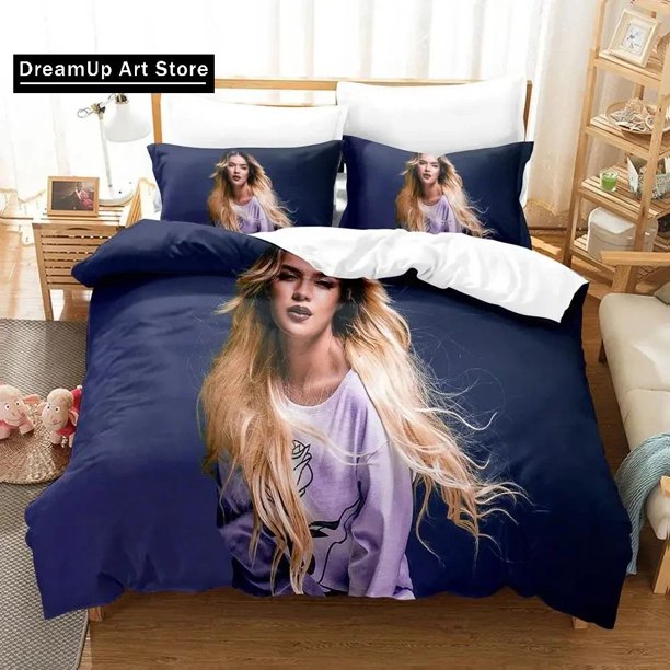 Singer Karol G Bedding Set Duvet Cover Bed Set Quilt Cover Pillowcase Comforter Boys Adult Bedding Set
