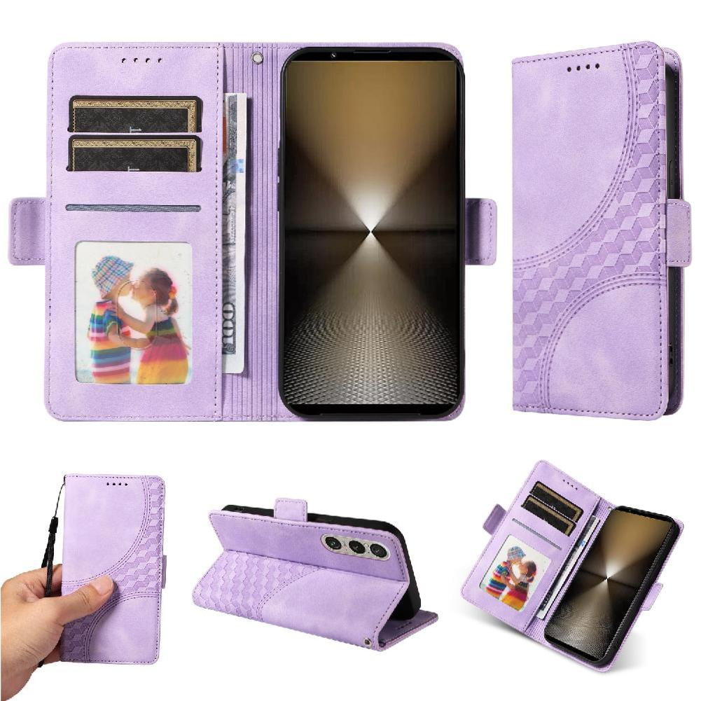 Carcasa Foxdock Sony Xperia 1 Vi De Cuero Pu, Diseño Acolchado Clásico, Protección Contra Caídas Y Rayones