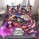 thumbnail image 1 of Demon Slayer 3-Piece Bedding Set Warm And Comfortable Soft Duvet Cover Bed Set for Boys Girls Kids Adult Bedroom All Season, 1 of 5
