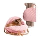 thumbnail image 1 of Asiento de coche para perros pequeños - 3 en 1 Carrier de viaje, Booster y cama para perros para coches - Lavable, antideslizante, correas de seguridad - Se ajusta a los asientos delanteros, 1 of 3
