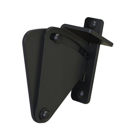 Bothyi - Cerradura De Puerta Corrediza De Granero, Herrajes Para Muebles, Pestillo De Privacidad Para Garaje, Negro