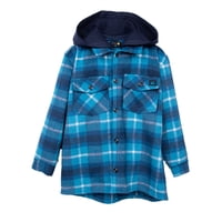 Pillin - Sobre Camisa Niño Cuadrille Gorro Desmontable Azul