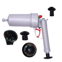 Bothyi - Desatascador De Inodoro, Eliminador De Obstrucciones Y 4 Ventosas Para Baño, Cocina Gris