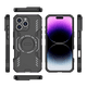 thumbnail image 4 of Funda FOXDOCK para iPhone 16 Pro Max , magnética, resistente a golpes, con soporte, unisex, carga inalámbrica, 4 of 4