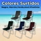 thumbnail image 5 of Silla Plegable Portátil Playa Camping Picnic Colores Surtidos, 5 of 10