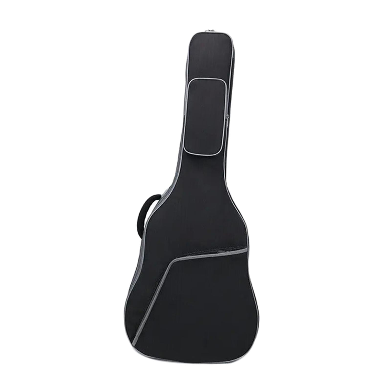 Magideal - Bolsa Para Conciertos Eléctricos, Estuche Blando Acolchado, Mochila Para Guitarrista Clásico, Funda Para Guitarra, Estuche Para Guitarras Acústicas Negro
