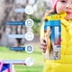thumbnail image 5 of Lassie Botella de Agua con Tapa Pop Top de Un Toque, Acero Inoxidable, a Prueba de Fugas, para Deportes, Botella Infantil azul 12 oz, 5 of 6