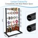 thumbnail image 2 of Estante para cintas Aulin 45 × 30 × 74 cm 6 niveles negro ajustable, 2 of 7