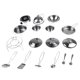 thumbnail image 4 of 17pcs Mini Kids Kitchen Cookware Playset Utensilios De Cocina Dolllhouse Toys F, 4 of 5