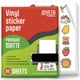 thumbnail image 1 of Papel adhesivo de vinilo imprimible JOYEZA para impresora de inyección de tinta, 80 hojas, 1 of 8