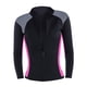 thumbnail image 3 of Chaqueta De Neopreno Para Mujer Top Con Cremallera Frontal Para Buceo Natación XXL Rosa, 3 of 5