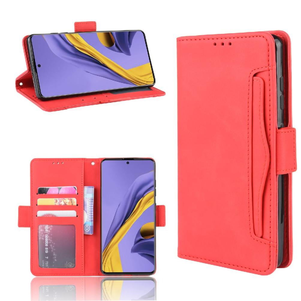 Funda Tipo Billetera Foxdock Para Samsung Galaxy A71 4g – Tapa Flip Con Tarjetero