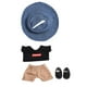 thumbnail image 2 of Ropa Para Muñecas De 17 Cm, Zapatos Pequeños, Accesorios, Juguete Para Niños Con Sombrero, Ropa En Miniatura, Conjunto De Camisa Negra, 2 of 3