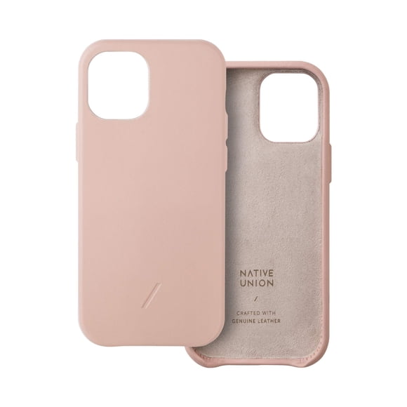 Funda Native Union iPhone 12 mini de cuero nude