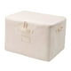 thumbnail image 2 of Contenedores De Almacenamiento Plegables Con Asa Contenedor Para Edredones De Dormitorio Manta Con Tapa Estilo C, 2 of 5