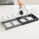 thumbnail image 4 of 1pc Expandable Stainless Steel Storage Rack, Kitchen Organizer Holder For Pan Pot Lid Cutting Board Drying Cookware Rack Organizer, 4 of 4
