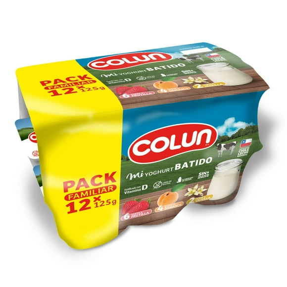 Yoghurt Batido Pack Multisabor, 1500 ml