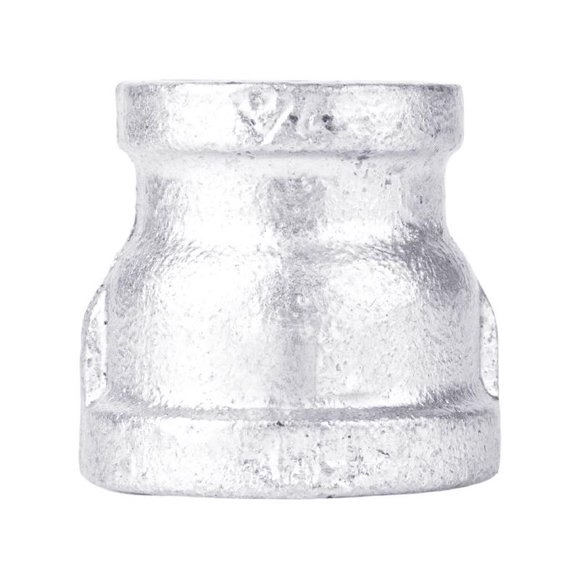 Acoplamiento reductor STZ Industries, hierro galvanizado, 4x2.5 pulgadas FIP