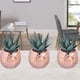 thumbnail image 4 of Set de Suculentas Decorativas Porcelana Cobre 3 Piezas, 4 of 4