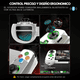 thumbnail image 2 of Joystick gamepad BT para celular (ios, Android), tablet, switch, Ps3-4 (Blanco), 2 of 9