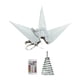 thumbnail image 2 of Adornos Para árbol De Navidad, Decoración Navideña Para Fiestas, Estrellas Iluminadas Para El Hogar, Dormitorio De Invierno M, 2 of 3