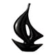 thumbnail image 2 of Estatua De Barco De Vela Coleccionable Regalo Interior Arte Artesanía Decoración De Sala De Estar Negro, 2 of 5