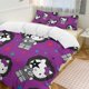 thumbnail image 2 of Cool Hello Kitty 3 Pieces Duvet Cover Set Full Size Super Soft Fade Resistant Microfiber, 2 of 4