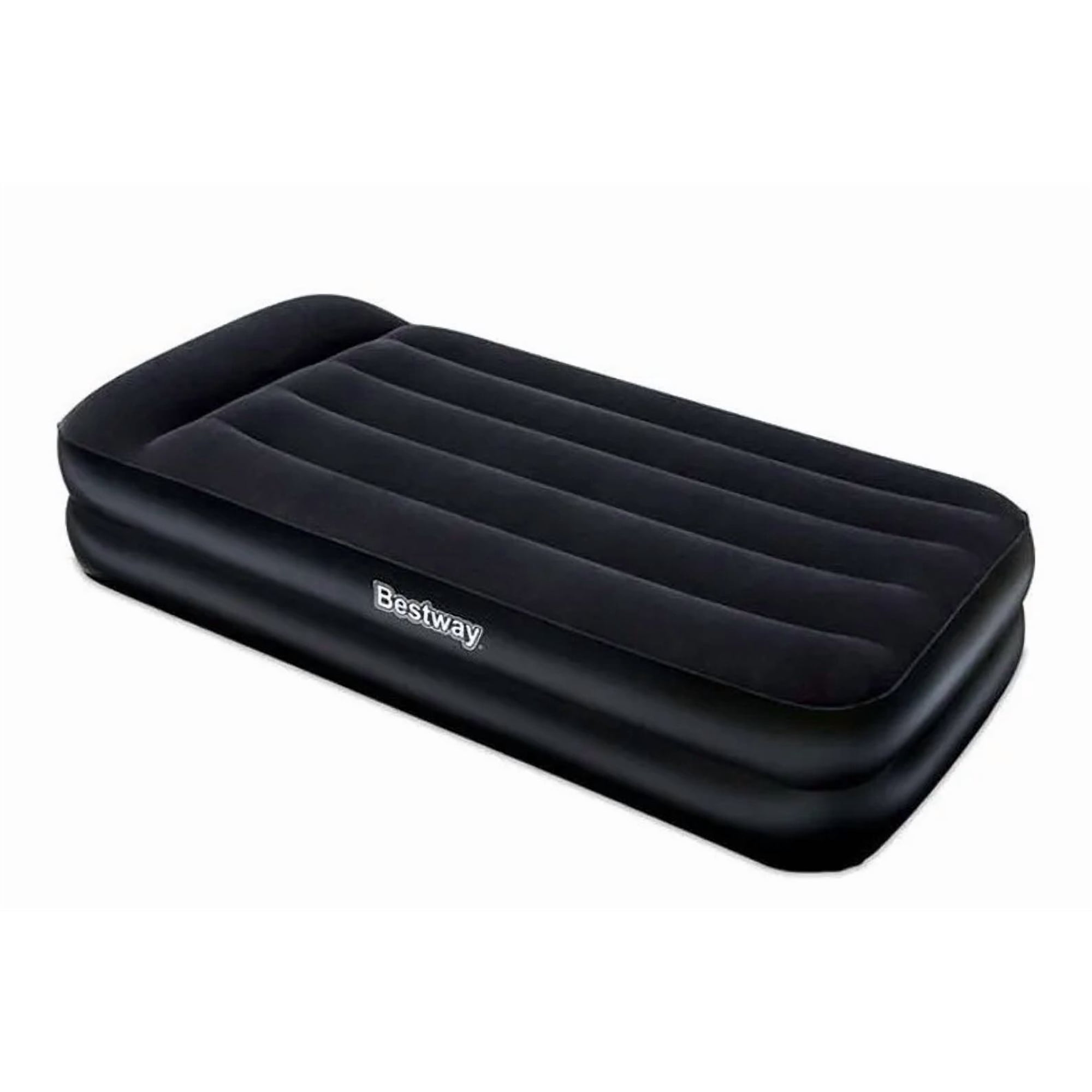 Genérico - Colchon Inflable Electrico 1 Una Plaza 1/2 Premium Bestway Color Negro