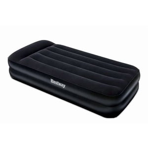 Genérico - Colchon Inflable Electrico 1 Una Plaza 1/2 Premium Bestway Color Negro