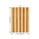 thumbnail image 2 of Tabla De Cortar Madera Bambú Con Mango Picoteo 30x20cm, 2 of 5