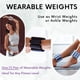 thumbnail image 2 of Pesas de muñeca y tobillo Polyfit de 1,1 kg, 1 par para mujeres y hombres, 2 of 6