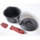 thumbnail image 2 of Olla Salsero Kanka 1.2 L Hierro Fundido Cast Iron Negro, 2 of 6