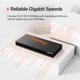 thumbnail image 4 of Conmutador Gigabit Tenda TEG1116M Ethernet no administrado de 16 puertos, 4 of 7