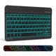thumbnail image 1 of Teclado Bluetooth inalámbrico XIWMIX ultradelgado de 7 colores retroiluminado, 1 of 6