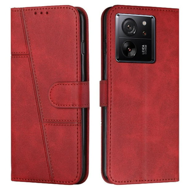 Funda Flip Para Xiaomi 13t/13t Pro – Carcasa Delgada Y Resistente A Impactos Con Soporte Para Uso Diario Y Profesional