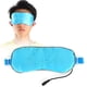 thumbnail image 2 of Máscara para ojos con compresa caliente infrarroja lejana y carga USB para aliviar la fatiga ocular, color azul, 2 of 8