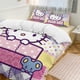 thumbnail image 1 of Hello Kitty 3-Piece Twin Bed Set - Includes 1 Single Comforter And 2 Pillowcases Bedding - Fade Resistant Microfiber - Hello Kitty, 1 of 4