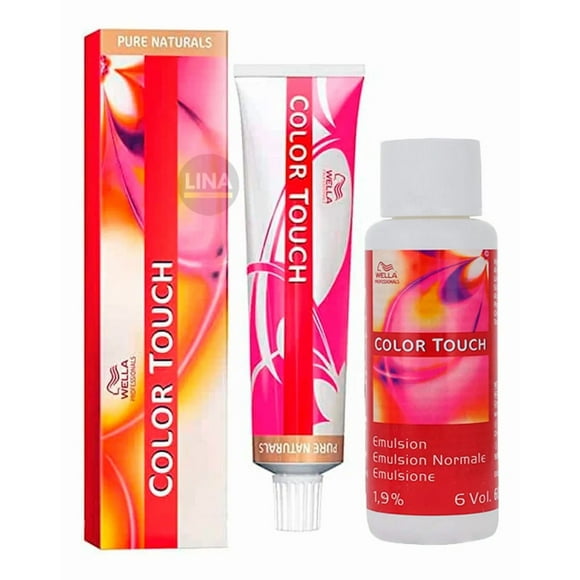 Tintura Semipermanente Color Touch + Emulsion 60ml Wella Tono 6-71
