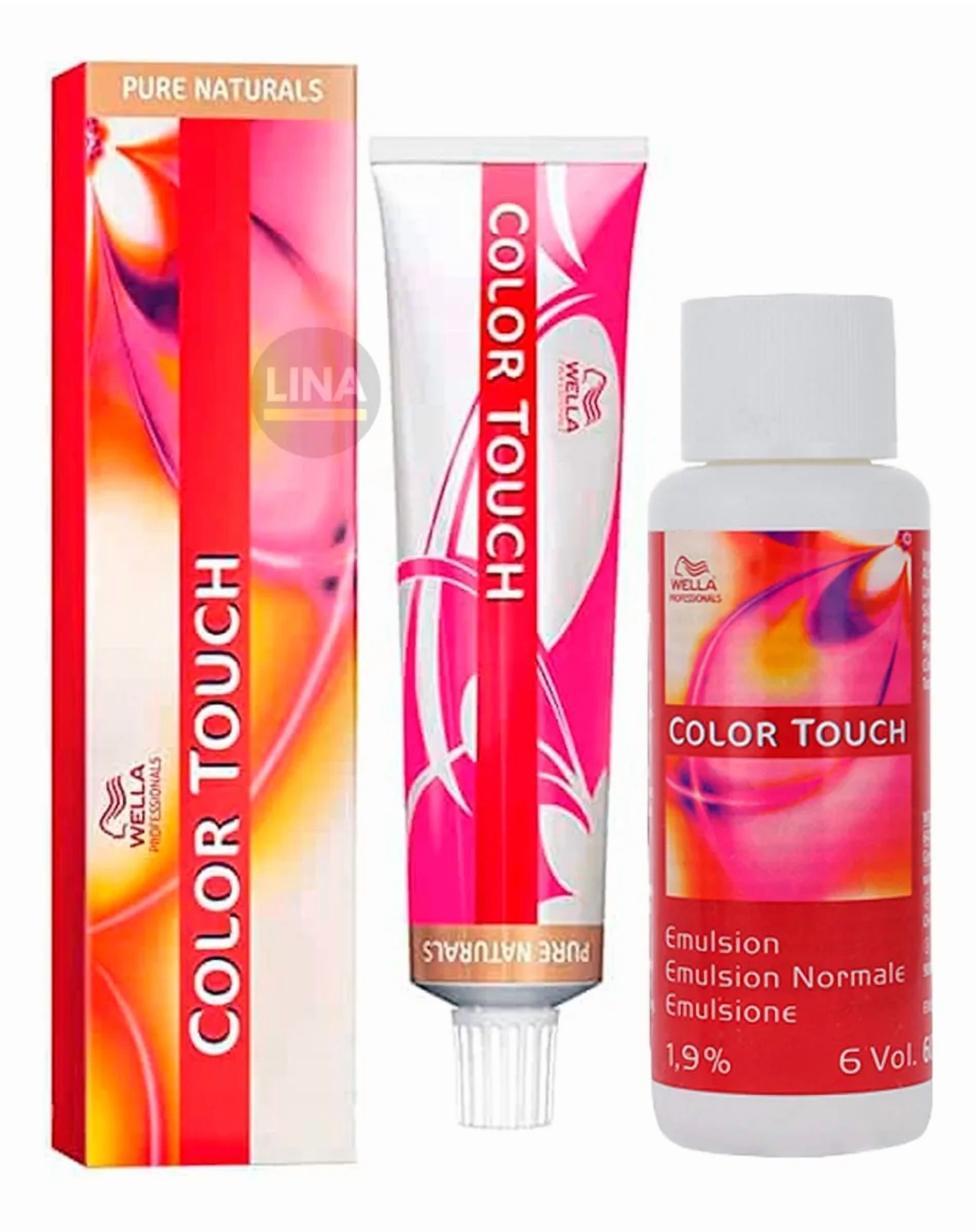 Linastore - Tintura Semipermanente Color Touch + Emulsion 60Ml Wella Tono 7/7