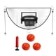 thumbnail image 3 of Mini Trampolín Aro De Baloncesto Impermeable Fácil Instalación Estante De Baloncesto Blanco, 3 of 3