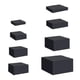 thumbnail image 1 of 8 Piezas de Caja de Exhibición de Cubo Acrílico, Elevador de Anidación de 5 Lados para Mesa de Buffet, Elevador de Alimentos para Alimentos, Cosmético Negro, 1 of 5
