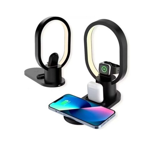 Click Ventas - Cargador Inalambrico Estacion De Carga 4 En 1