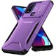 thumbnail image 4 of Funda Resistente para Motorola Moto G Pure 2021 con Tapa Deslizante y Protección Militar Morado, 4 of 6
