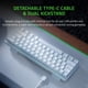 thumbnail image 4 of Teclado para juegos Razer Huntsman Mini 60% lineal óptico blanco, 4 of 6