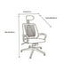 thumbnail image 5 of Silla De Oficina Mesh Con Cabezal Gris Midtown, 5 of 6