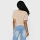 thumbnail image 2 of Polera Mujer Fun Manca Corta Crop Beige Corona, 2 of 5