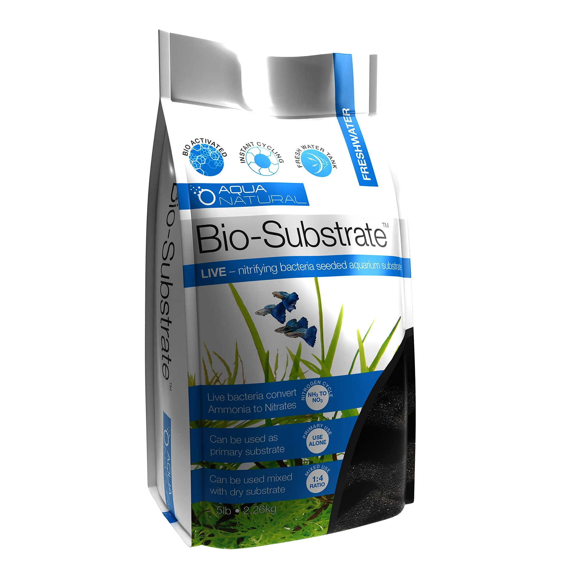 Biosustrato Aqua Natural Galaxy Sand para acuarios, 2,27 kg